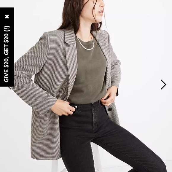 Dorset Blazer in Houndstooth - Picture 2 of 7